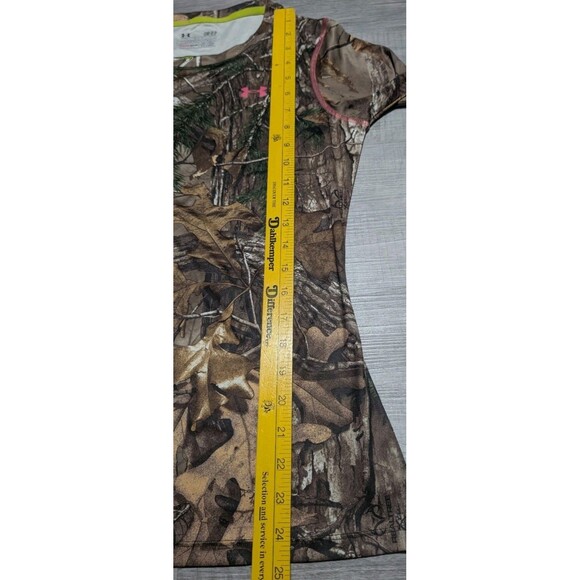 Under Armour Shirt Women Sz S Camo Heat Gear Scent Control Long Sleeve Realtree - Picture 6 of 7